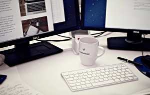 working desk